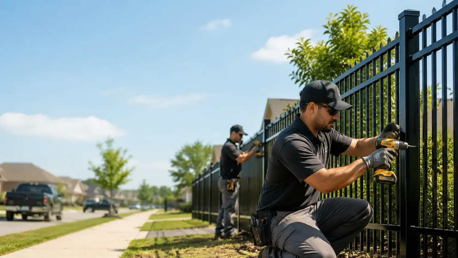 Metal Fence Installation in Boswell, OK